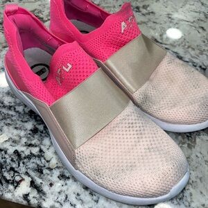 Pink APL sneakers women's 8.5